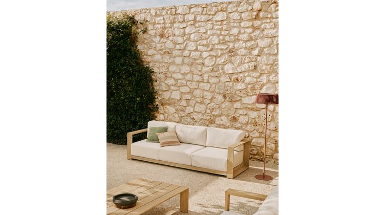 Kave Home Ambra 3-Zitsbank