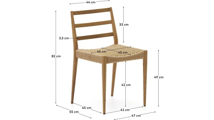 Kave Home Analy Eetkamerstoel