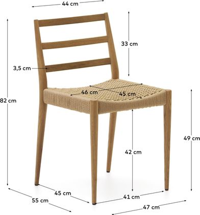 Kave Home Analy Eetkamerstoel
