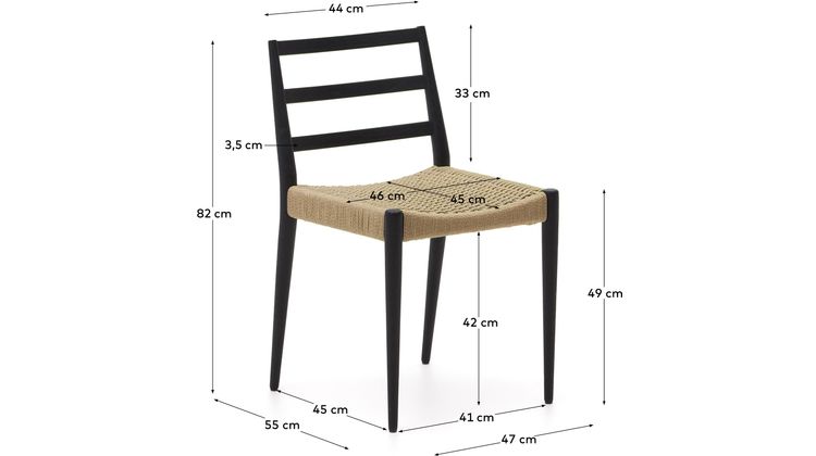 Kave Home Analy Eetkamerstoel