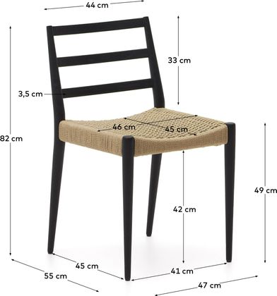 Kave Home Analy Eetkamerstoel