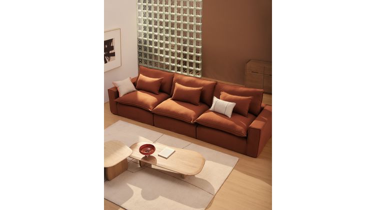 Kave Home Anarela 3-Zits Elementenbank