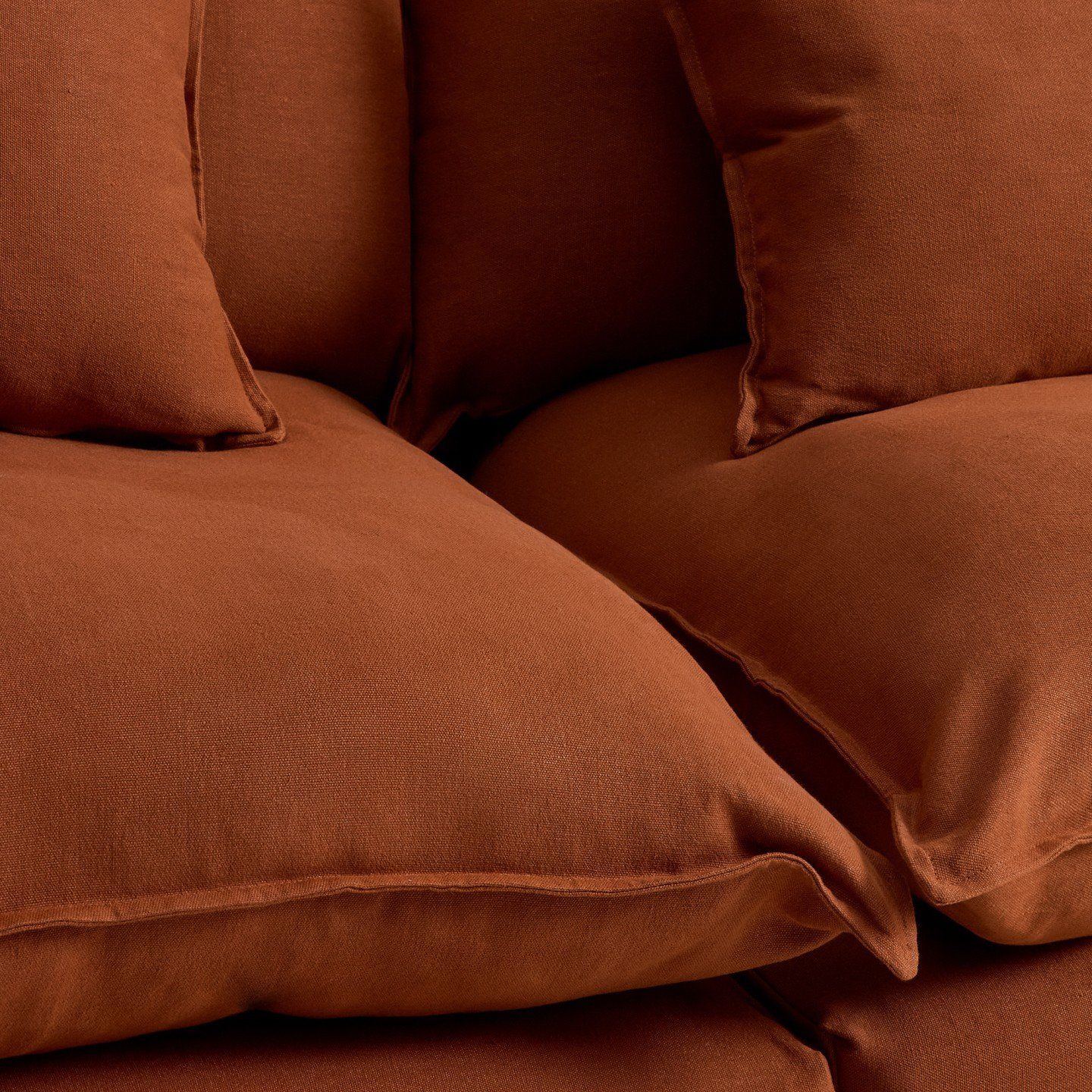 Kave Home Anarela 3-Zitsbank + Hocker