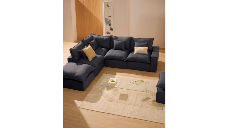 Kave Home Anarela 5-Zits Elementenbank