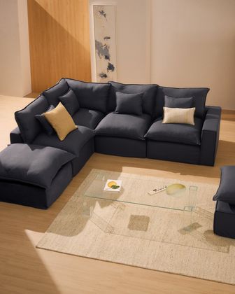 Kave Home Anarela 5-Zits Elementenbank