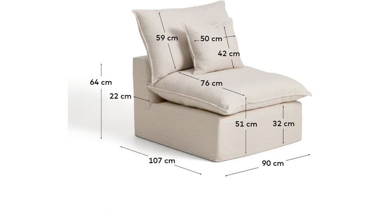 Kave Home Anarela Fauteuil