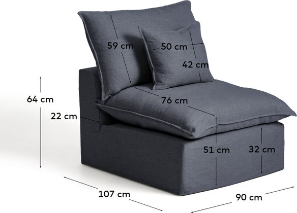 Kave Home Anarela Fauteuil
