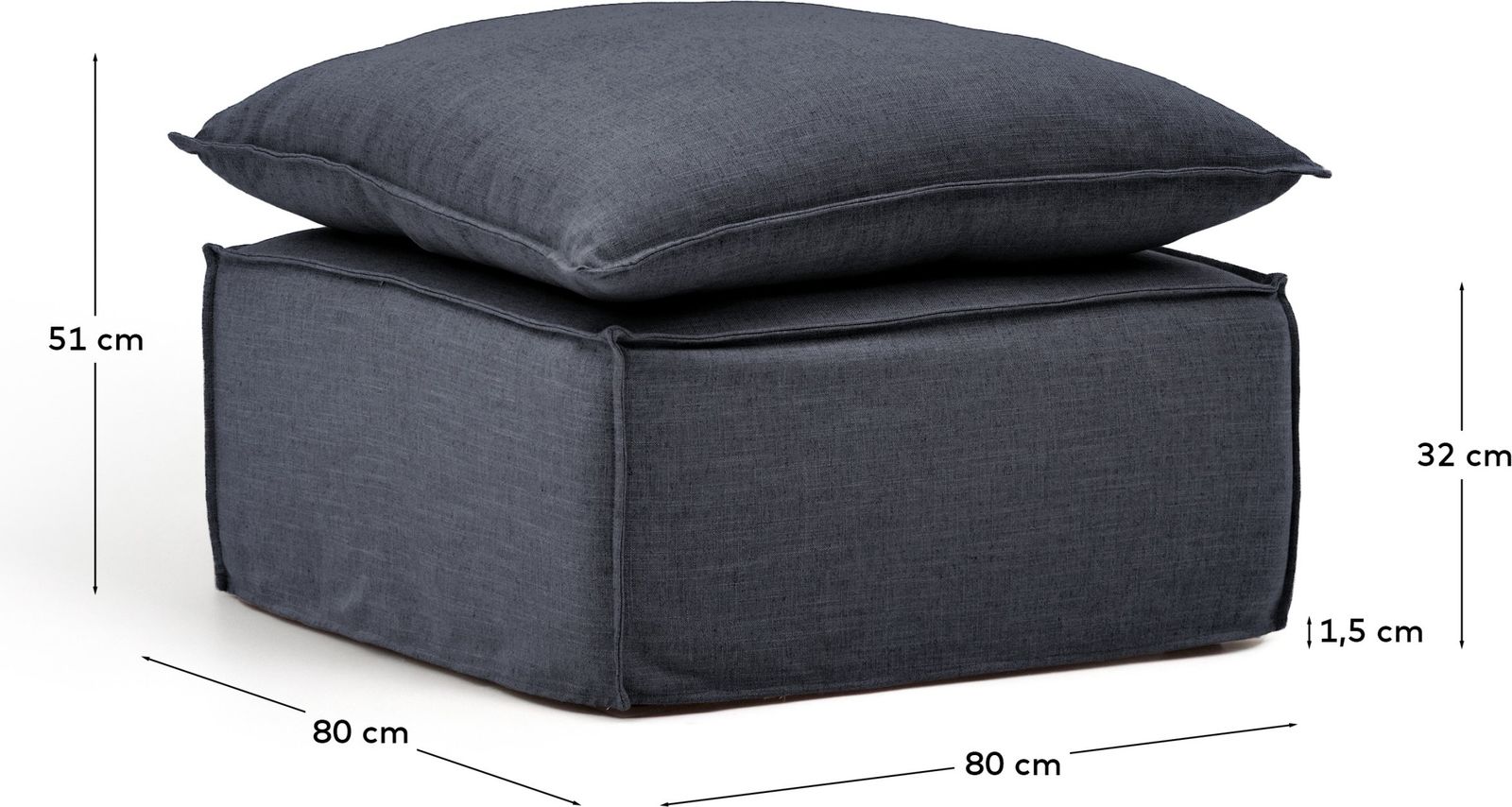 Kave Home Anarela Hocker