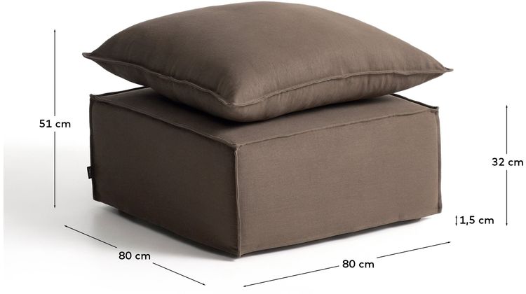 Kave Home Anarela Hocker