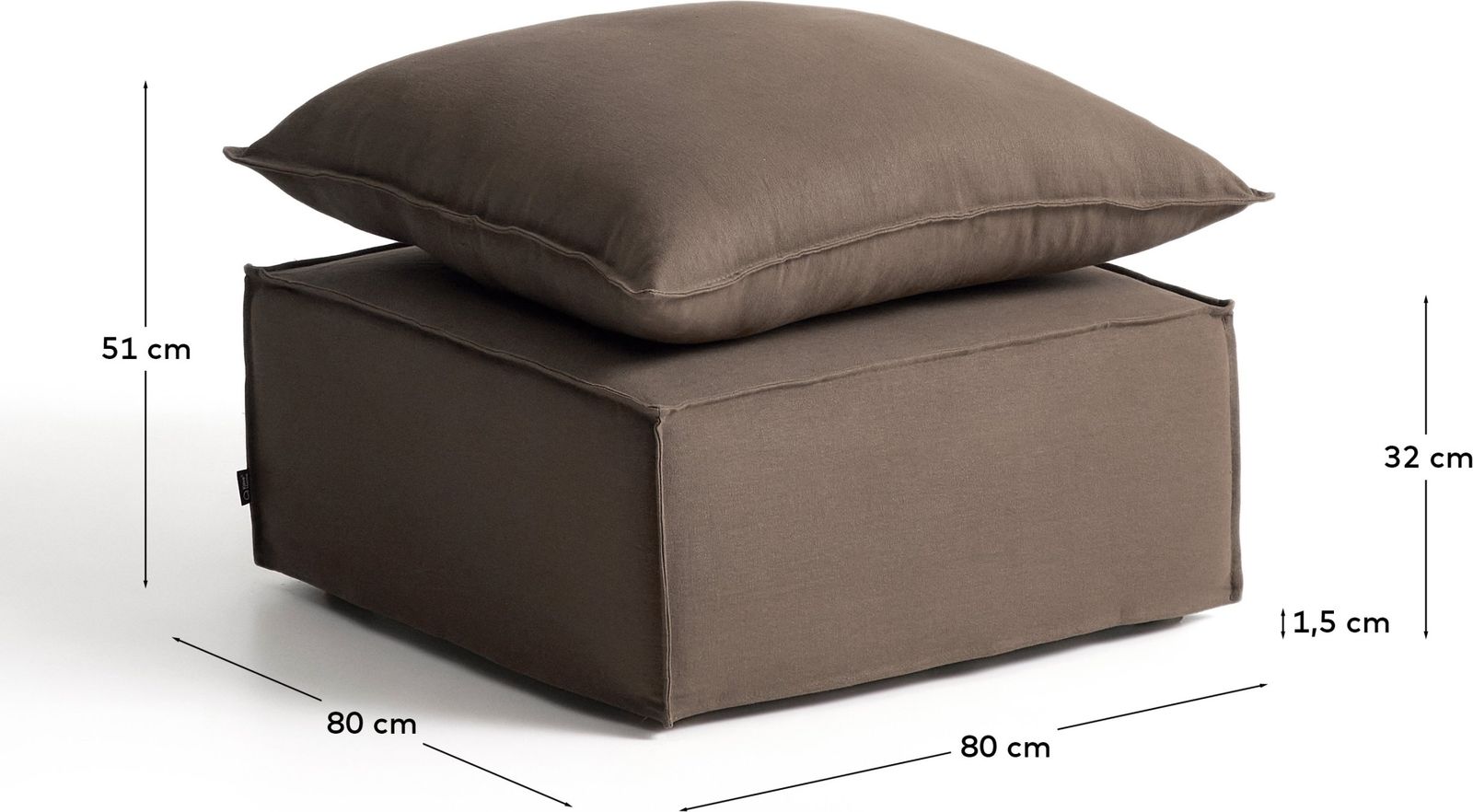 Kave Home Anarela Hocker