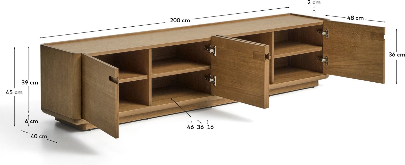 Kave Home Arelida Tv-meubel