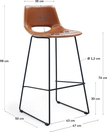 Kave Home Arenys Grote Tafellamp