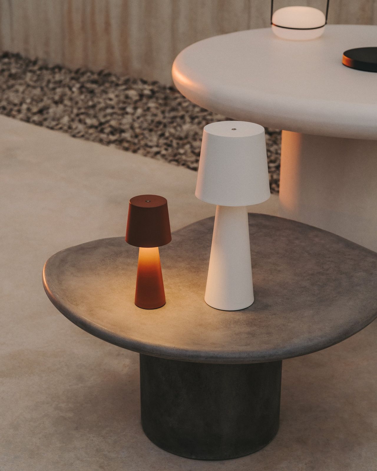 Kave Home Arenys Grote Tafellamp
