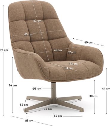 Kave Home Arenys Kleine Tafellamp