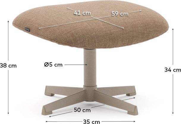Kave Home Arenys Kleine Tafellamp