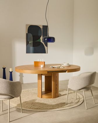 Kave Home Artis Uitschuifbare Eettafel
