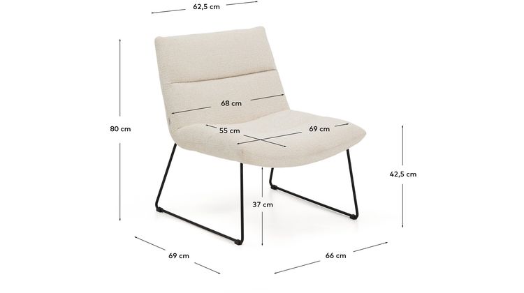 Kave Home Asen Fauteuil