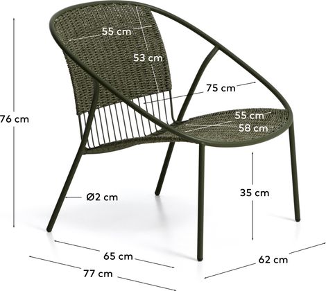 Kave Home Atrani Outdoor Fauteuil