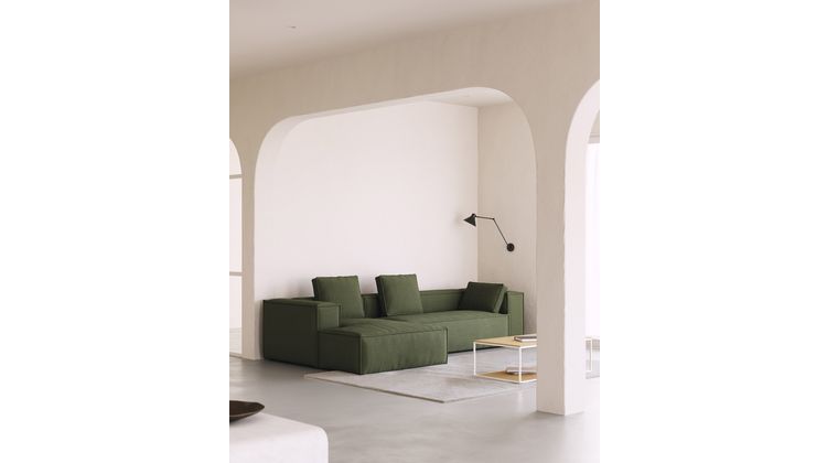 Kave Home Blok 4-Zits Hoekbank