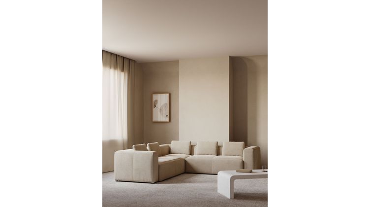 Kave Home Blok 4-Zitshoekbank