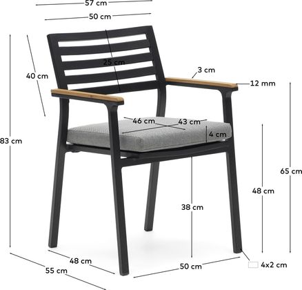 Kave Home Bona Tuinstoel