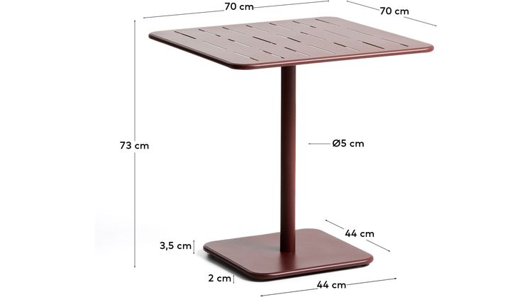 Kave Home Brai Outdoor Bistrotafel