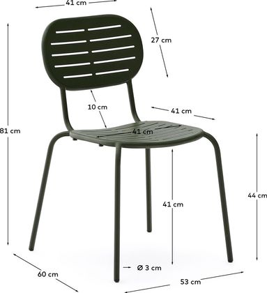 Kave Home Brai Tuinstoel