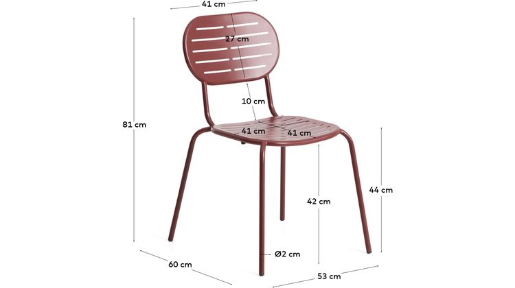 Kave Home Brai Tuinstoel