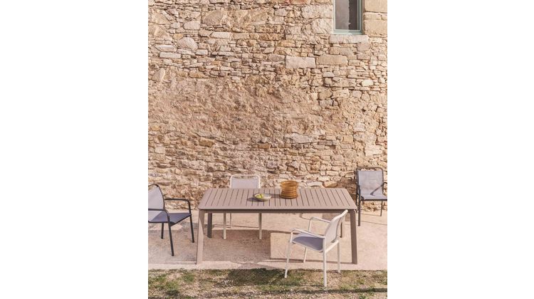 Kave Home Brela Uitschuifbare Tuintafel
