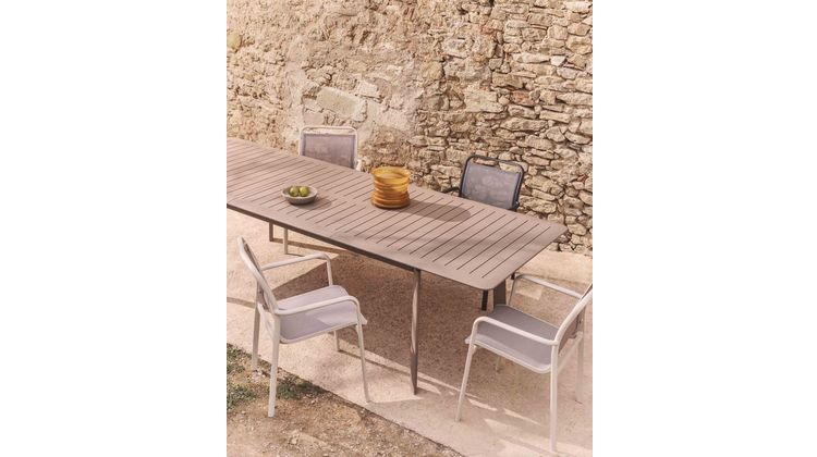 Kave Home Brela Uitschuifbare Tuintafel