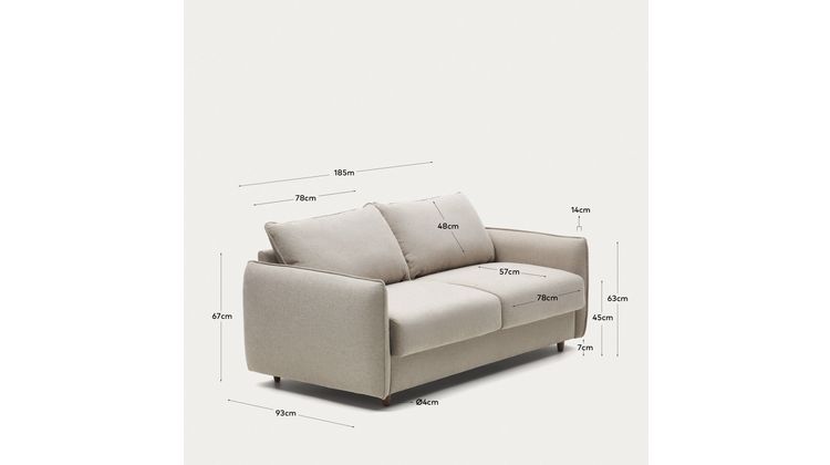 Kave Home Carlota Slaapbank