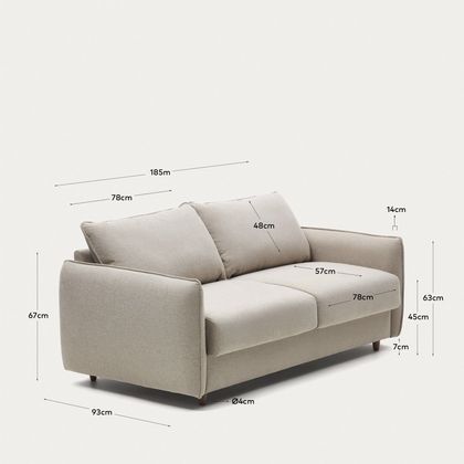 Kave Home Carlota Slaapbank