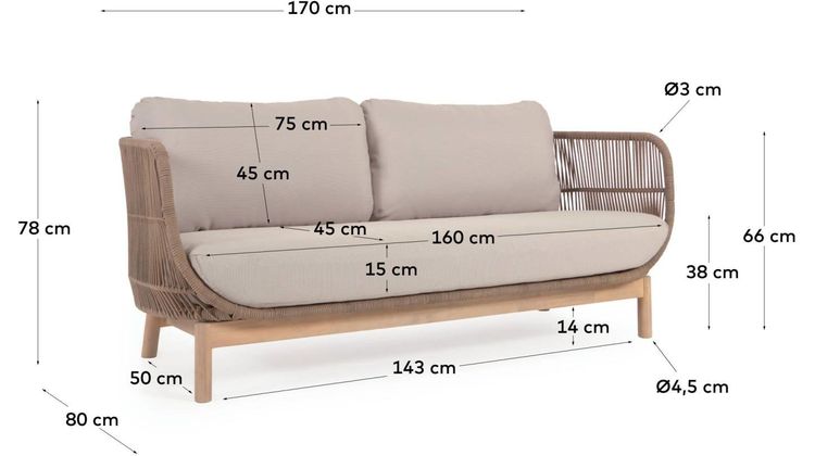 Kave Home Catalina Tuinbank