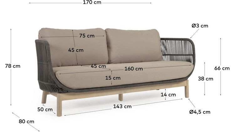 Kave Home Catalina Tuinbank