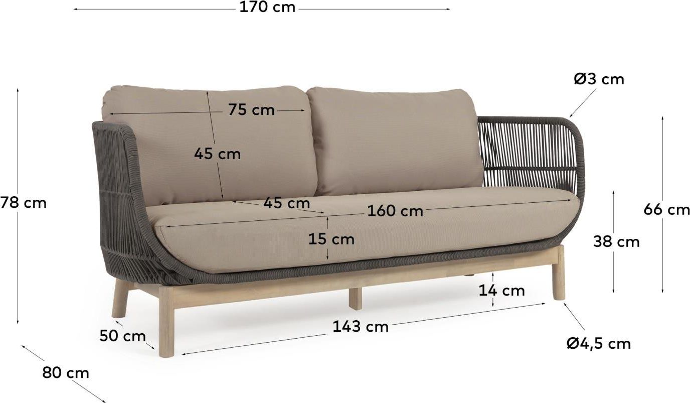 Kave Home Catalina Tuinbank