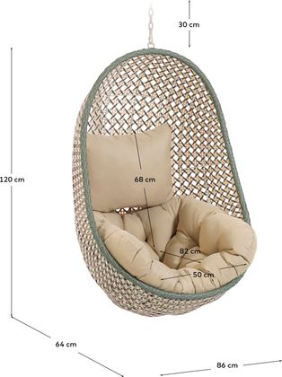 Kave Home Cira Outdoor Hangstoel
