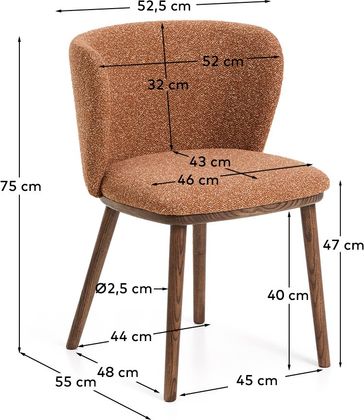 Kave Home Ciselia Eetkamerstoel