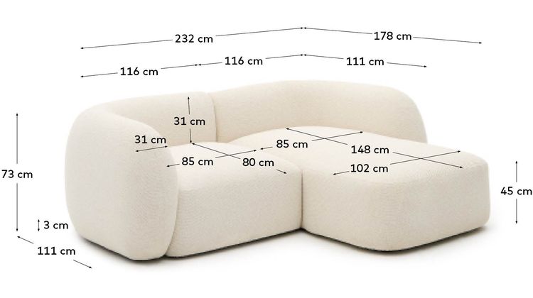 Kave Home Ciselia Hoog Barstoel