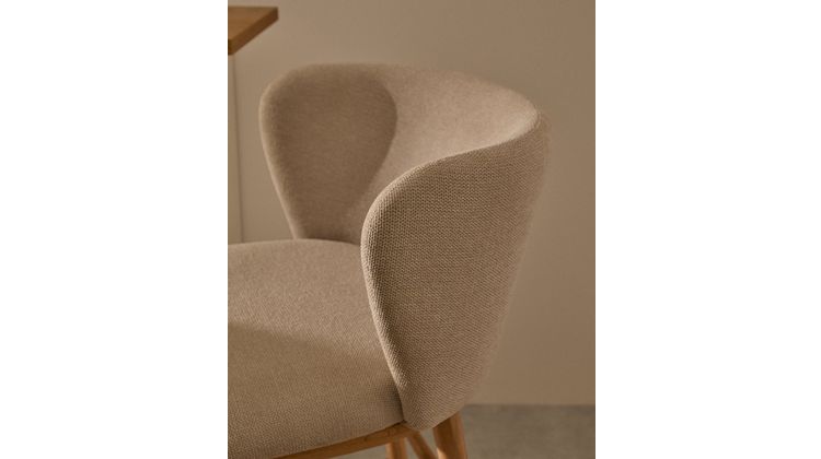 Kave Home Ciselia Hoog Barstoel