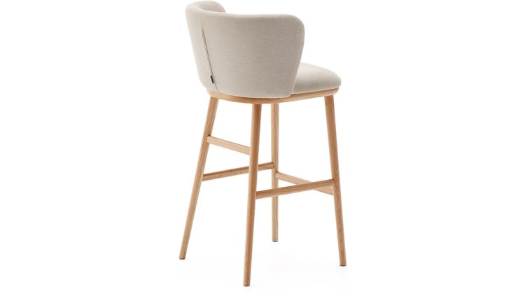 Kave Home Ciselia Hoog Barstoel