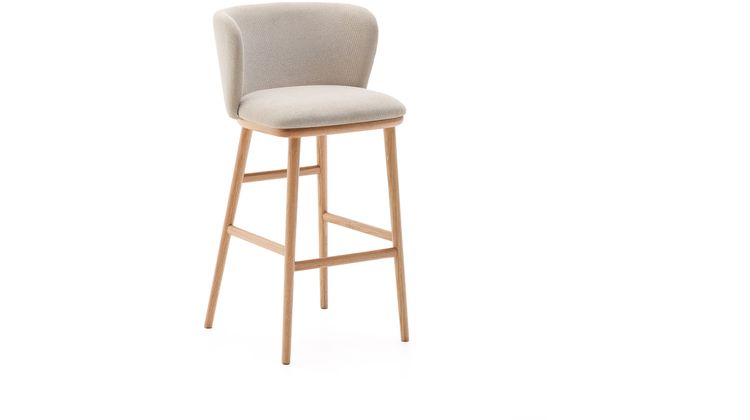 Kave Home Ciselia Hoog Barstoel