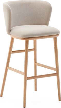 Kave Home Ciselia Hoog Barstoel
