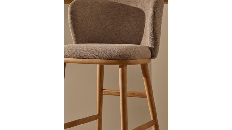 Kave Home Ciselia Hoog Barstoel