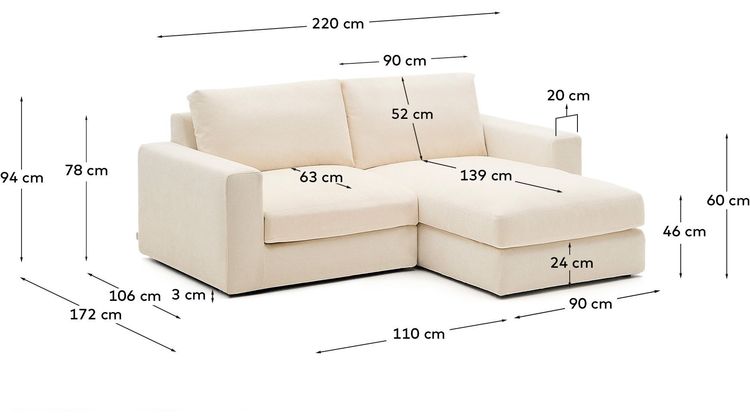 Kave Home Ciselia Hoog Barstoel