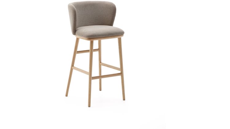 Kave Home Ciselia Hoog Barstoel