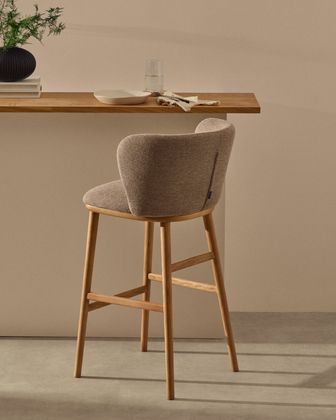Kave Home Ciselia Hoog Barstoel