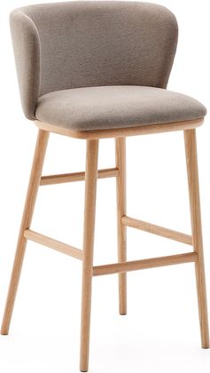 Kave Home Ciselia Hoog Barstoel