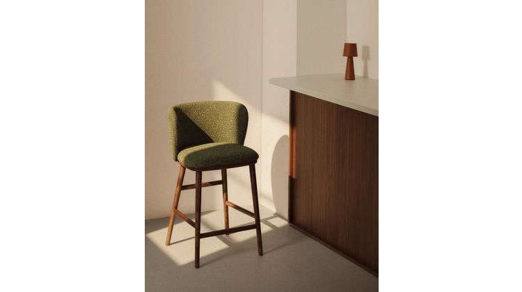 Kave Home Ciselia Hoog Barstoel