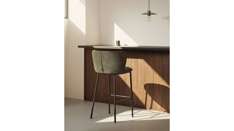 Kave Home Ciselia Hoog Barstoel