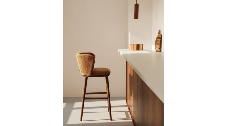 Kave Home Ciselia Hoog Barstoel